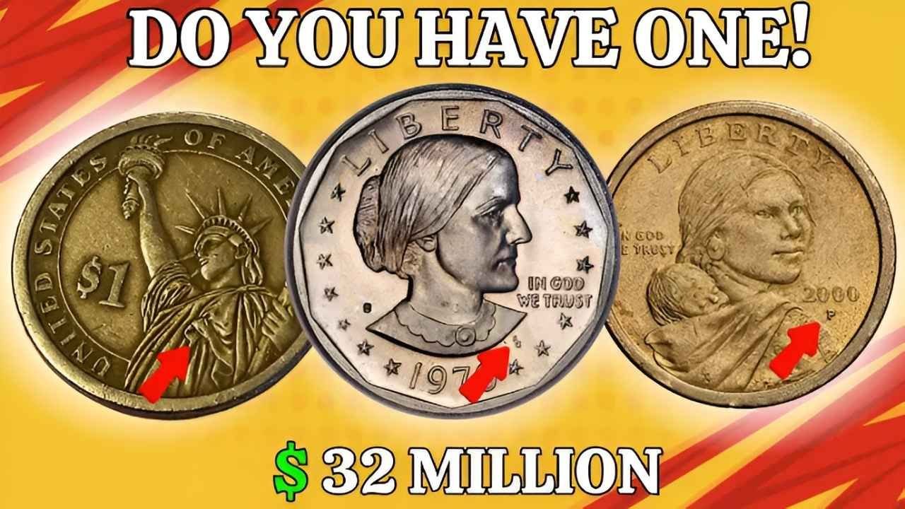 2 Rare One Dollar Coins That Could Be Worth Thousands: Don’t Overlook Your Change