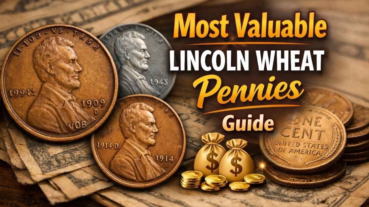 Most Valuable Lincoln Wheat Pennies 2026: Rare Coin Worth $567,000 and Other Incredible Finds