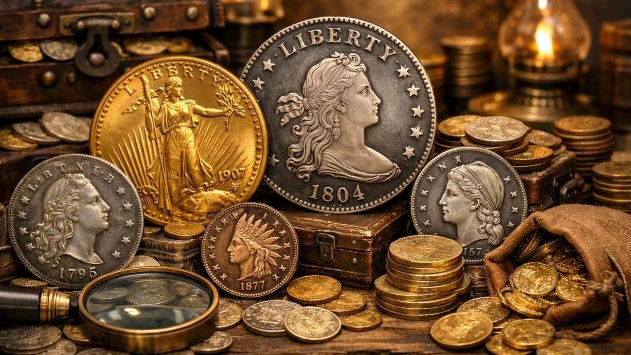 Rare American Coins Worth Millions – Legendary Finds Valued at $25 Million and Beyond
