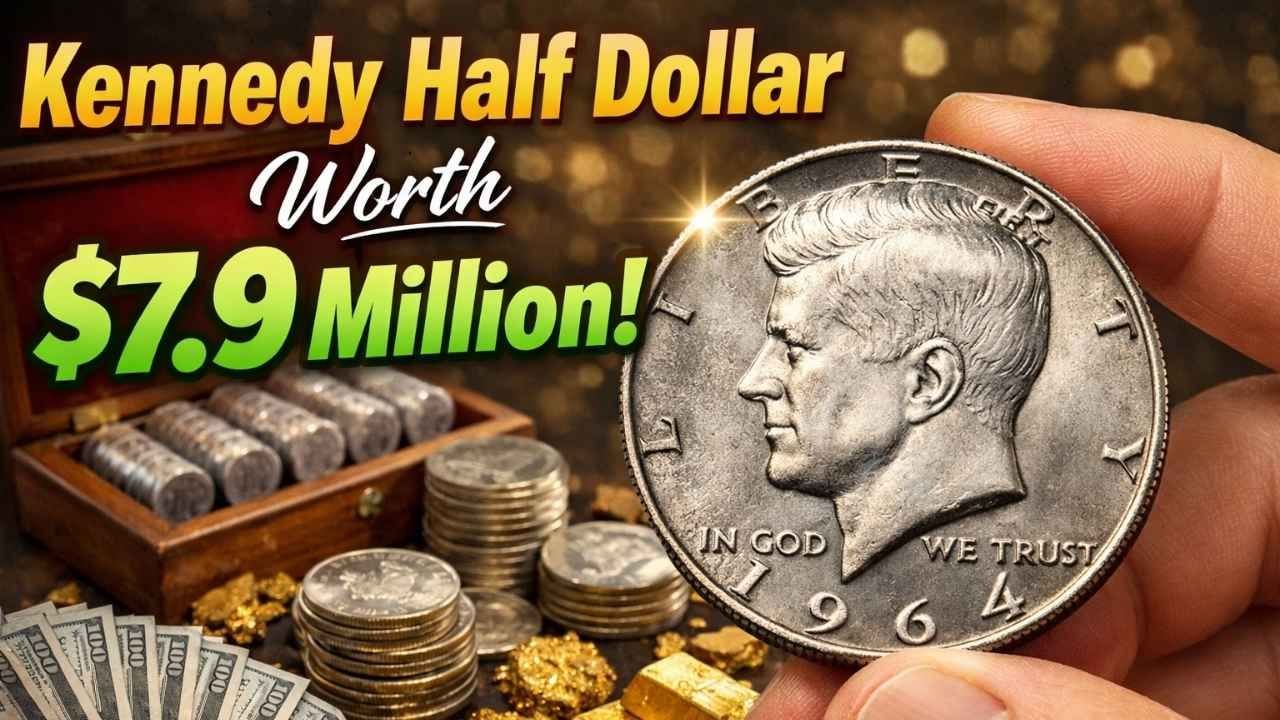 Rare Kennedy Half Dollar Worth $7.9 Million Leaves Collectors Speechless
