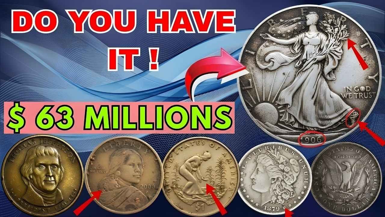 Rare One Dollar Coins Worth Thousands: Hidden Fortune in Your Pocket